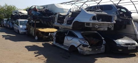 image of car scrappage in Norfolk